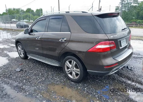 2014 Mercedes-Benz Ml 350 z USA, uszkodzony, nr VIN 4JGDA5JB4EA334430